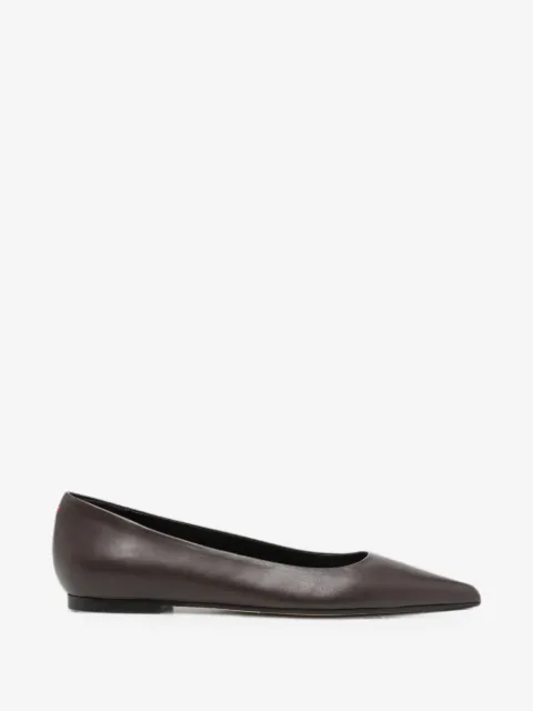 Aeyde leather ballet flats