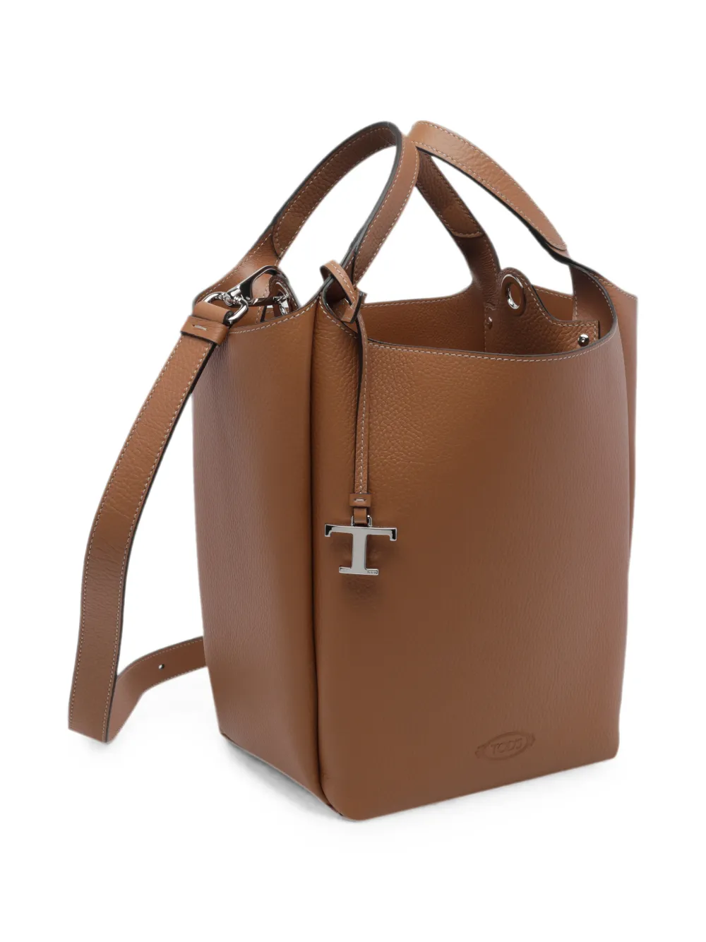 Tod's Leren bucket-tas Bruin