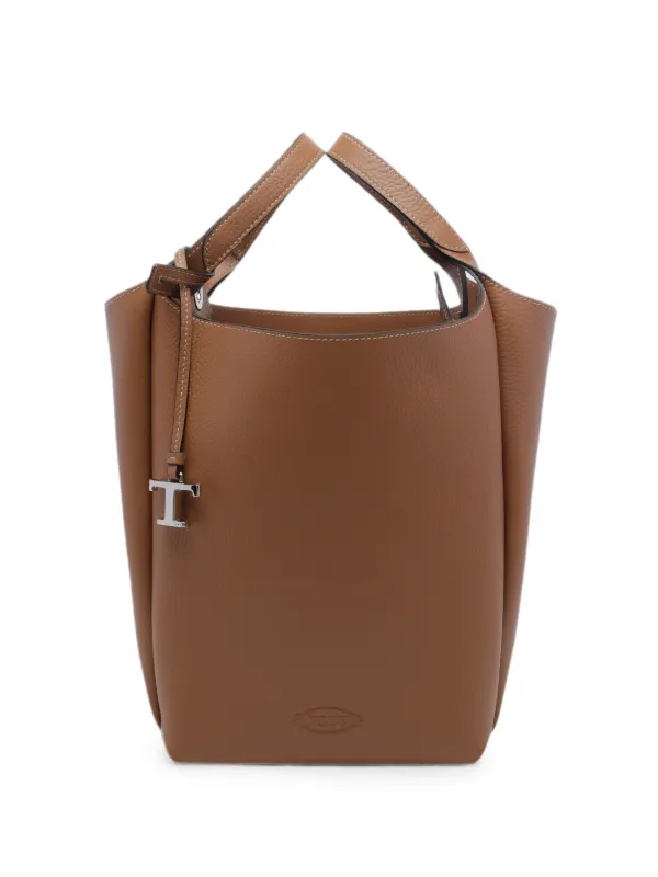 Tod's Leather Bucket Bag in Brown