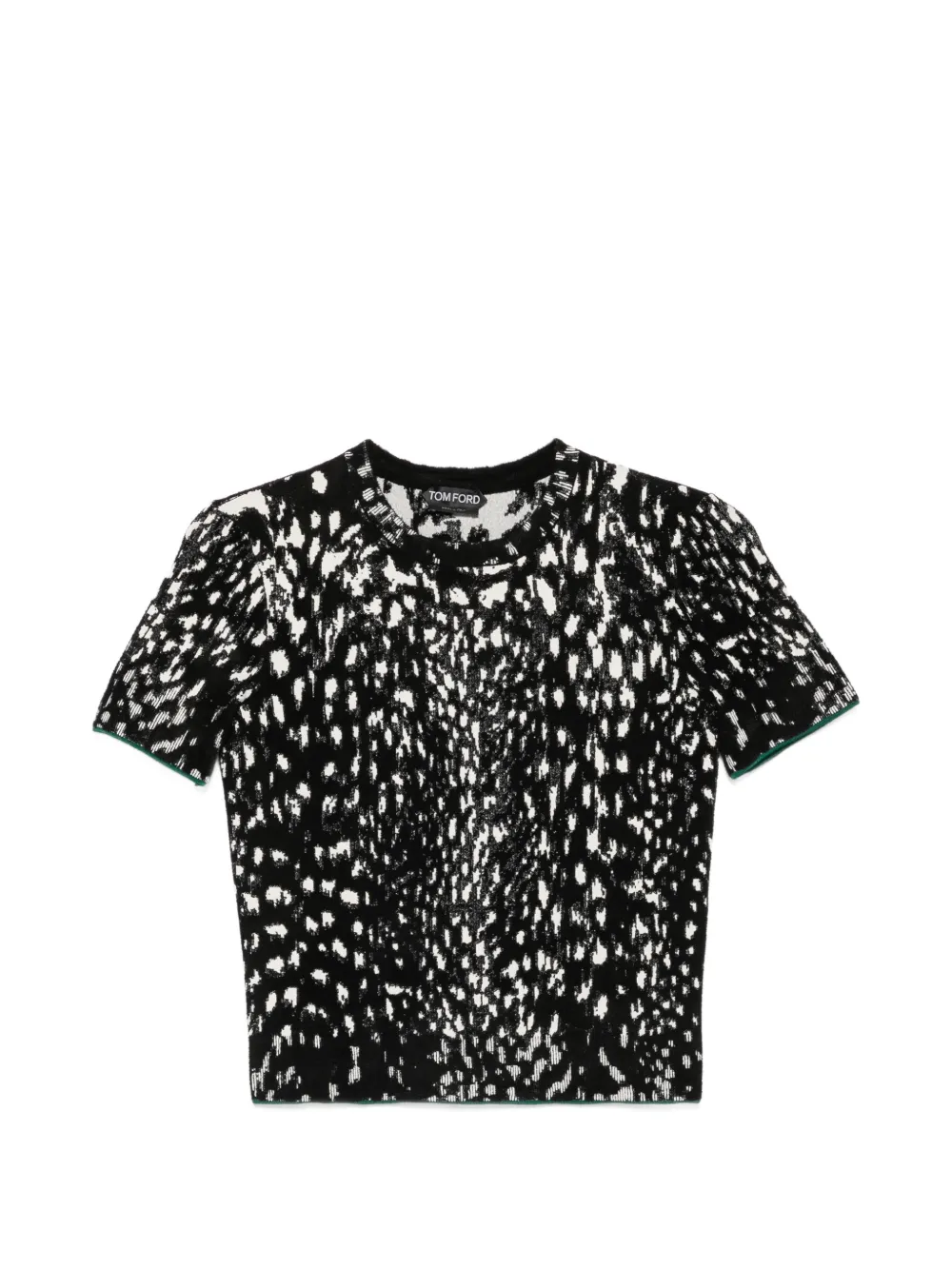 TOM FORD lynx jacquard sweater