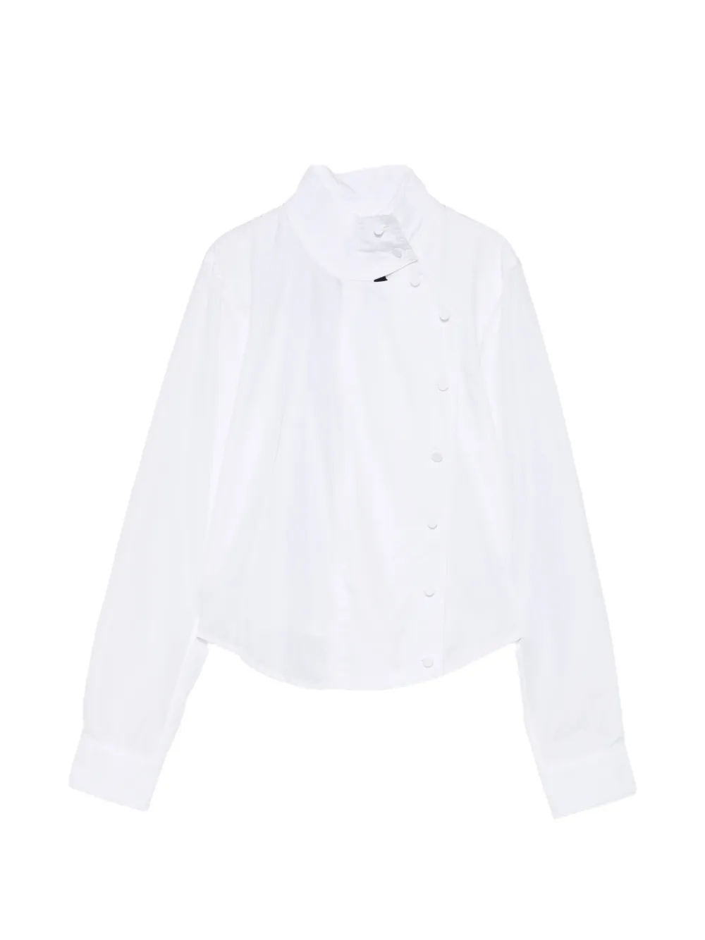 R13 asymmetrical shirt