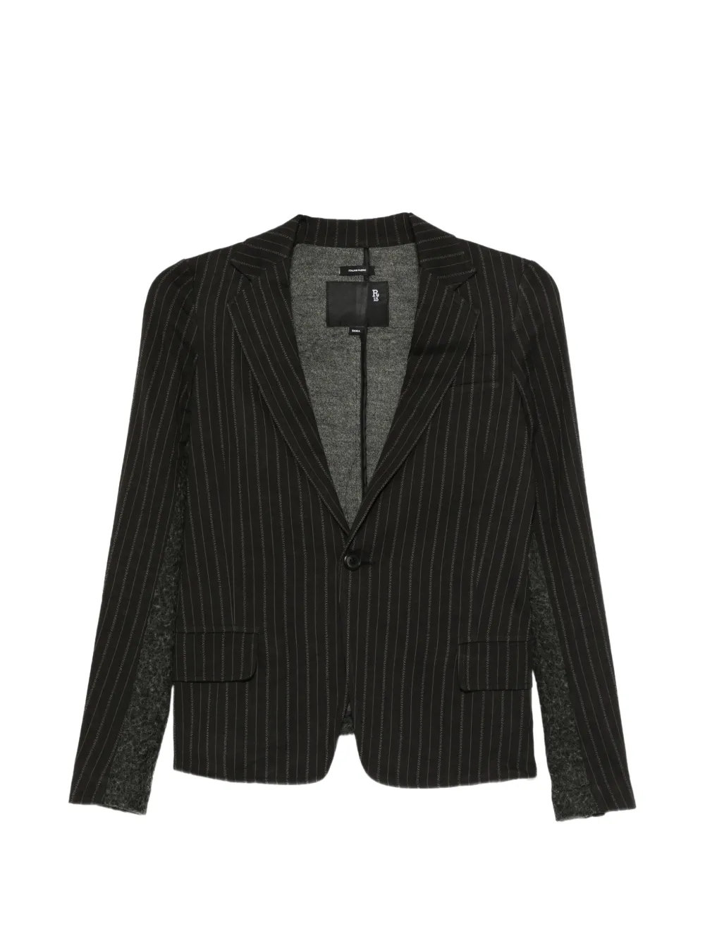 R13 Super Shrunken blazer - Schwarz