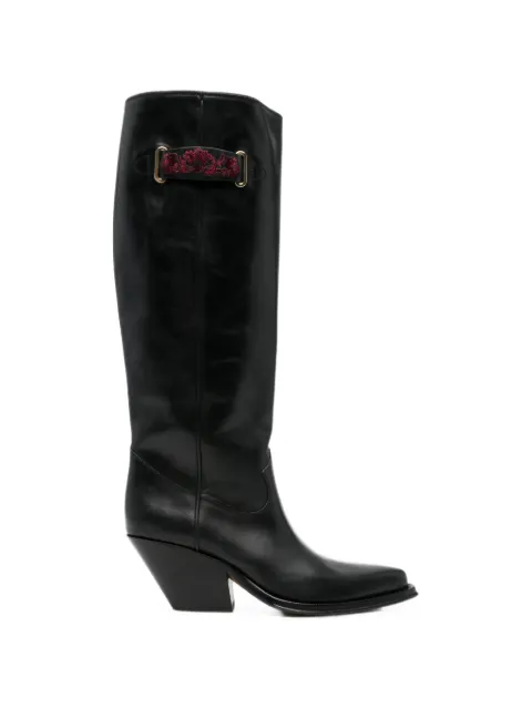 Chloé Azelan embroidered boots