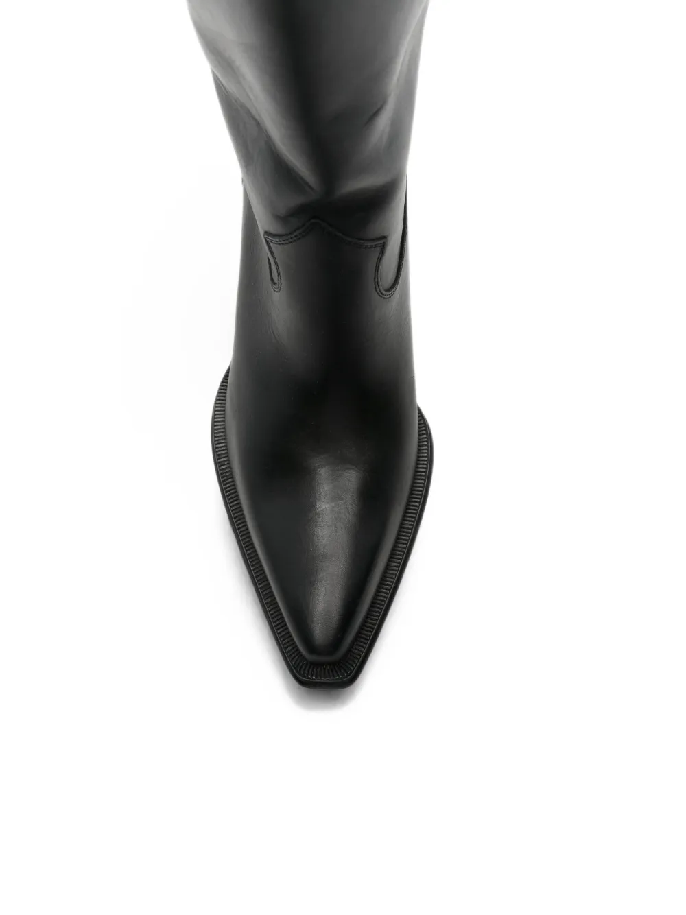 Chloé Azelan embroidered boots Zwart