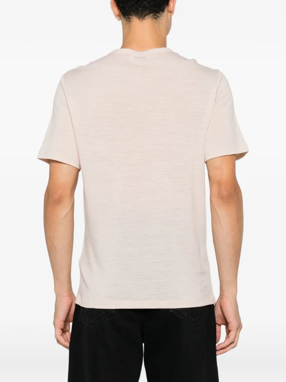Jil Sander T-shirt met ronde hals Beige