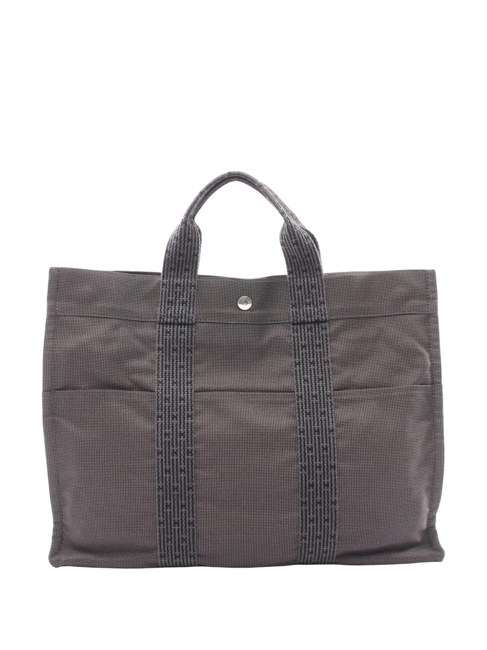 Hermès Pre-Owned 20th Century Canvas Herline MM tote bag - Grau
