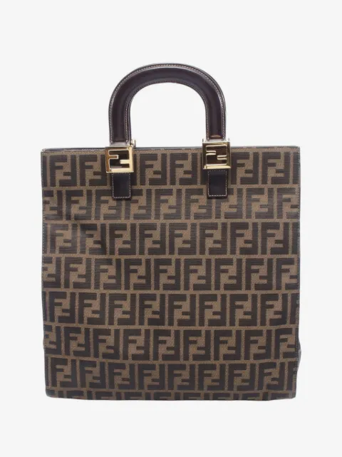 Fendi Pre-Owned tote Zucca del siglo XX
