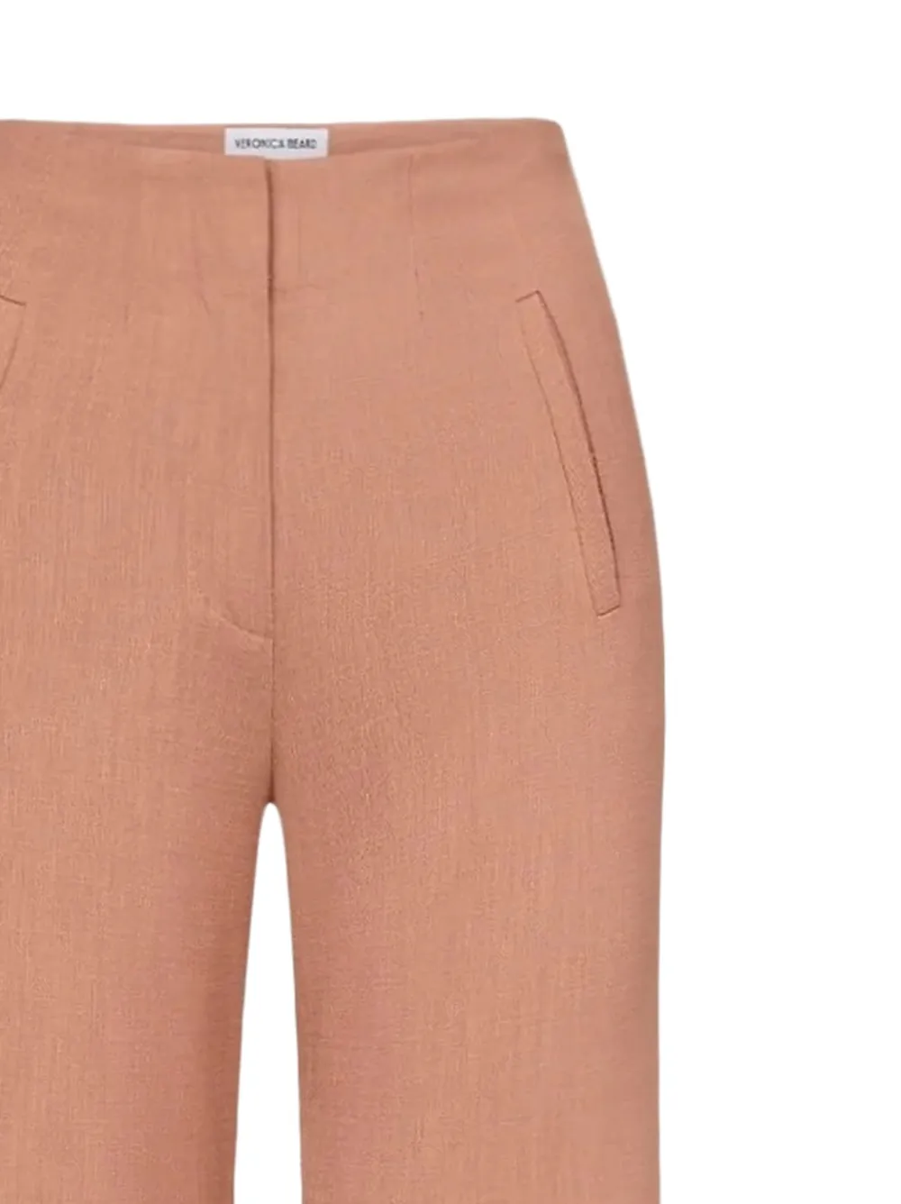 Veronica Beard Weite High-Waist-Hose - Orange