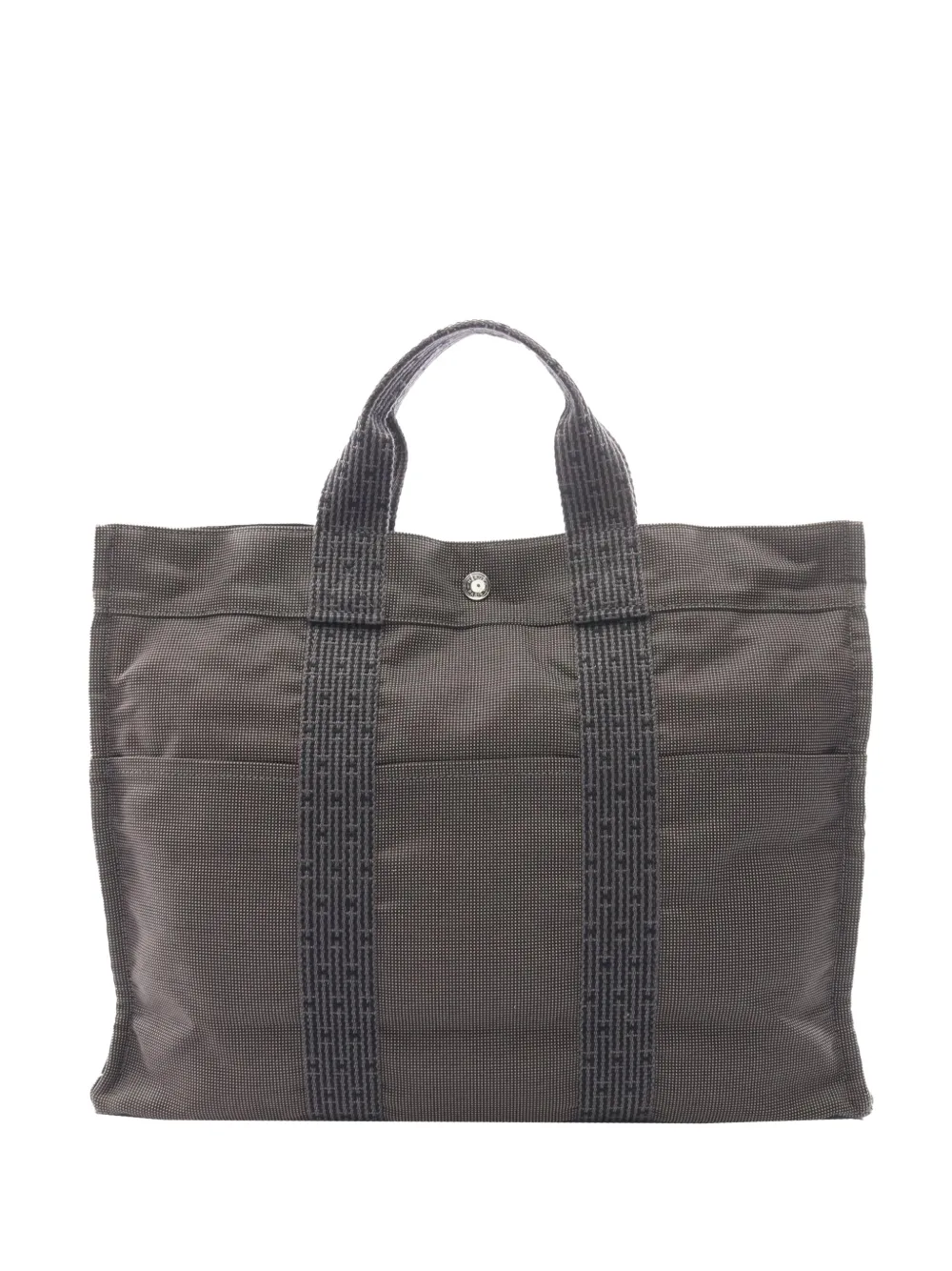 Hermès Pre-Owned 20th Century Canvas Herline MM tote bag - Grigio