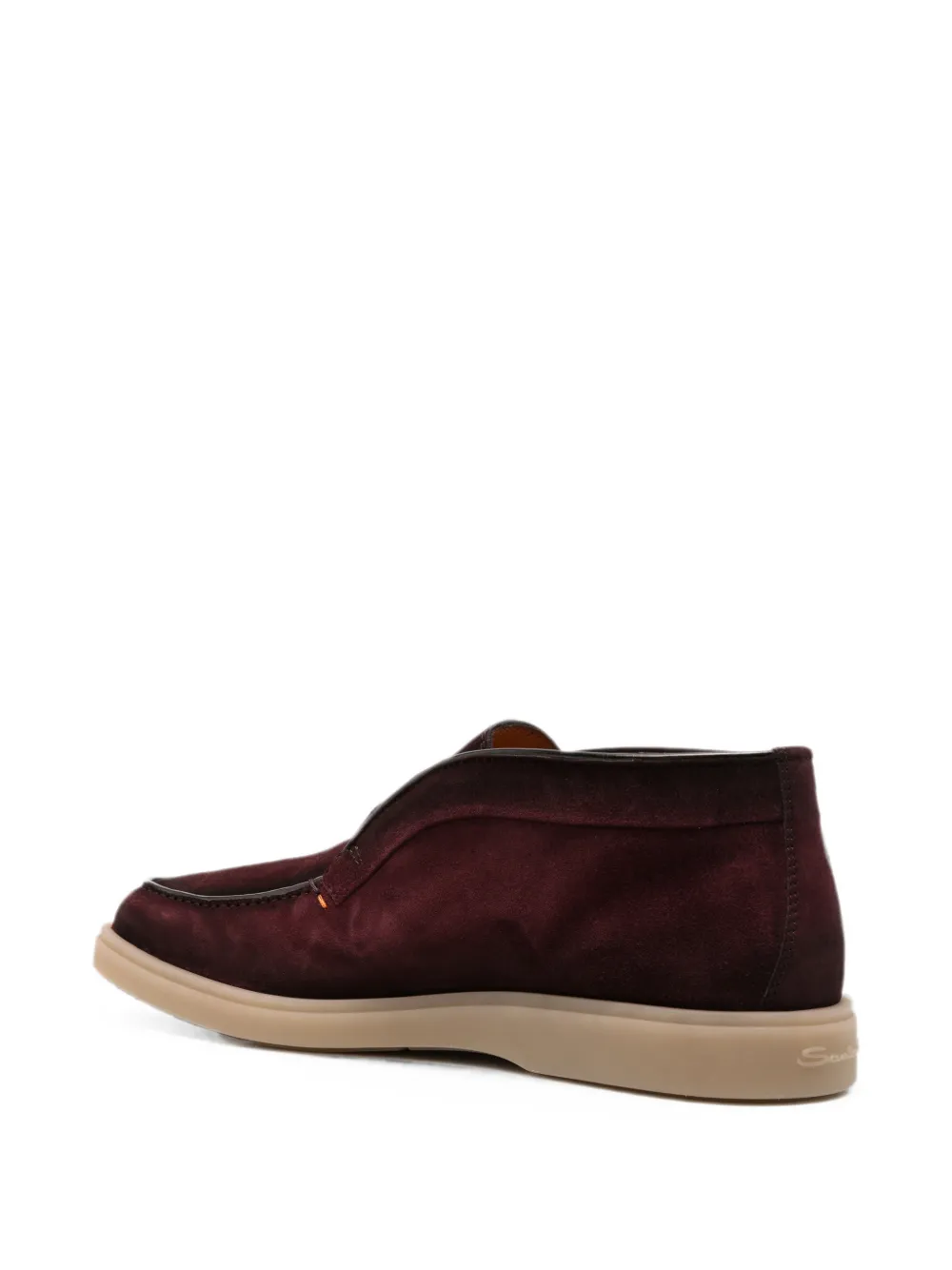 Santoni high-top loafers Rood