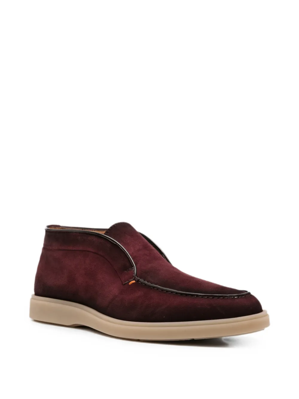 Santoni high-top loafers Rood