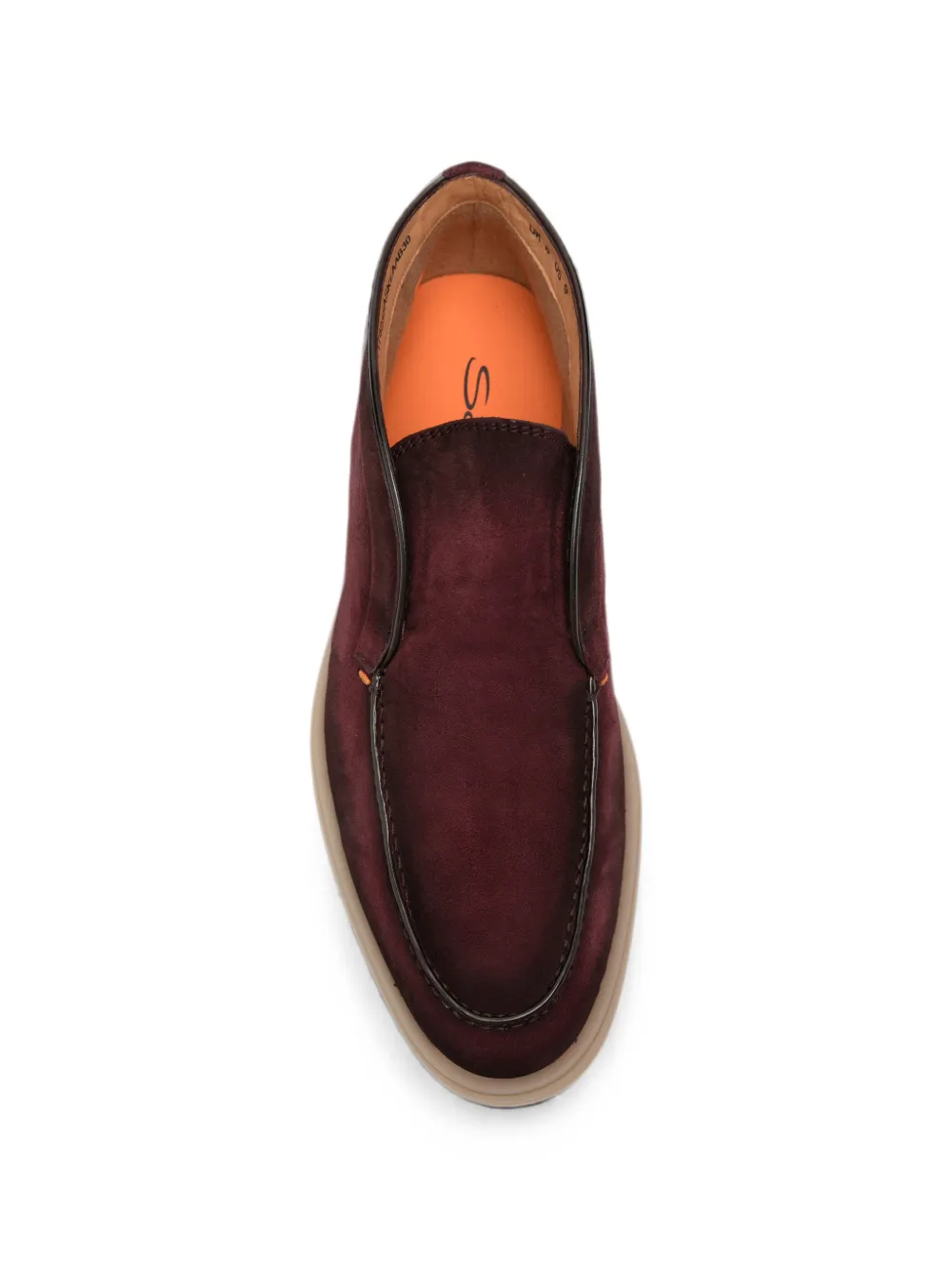 Santoni high-top loafers Rood