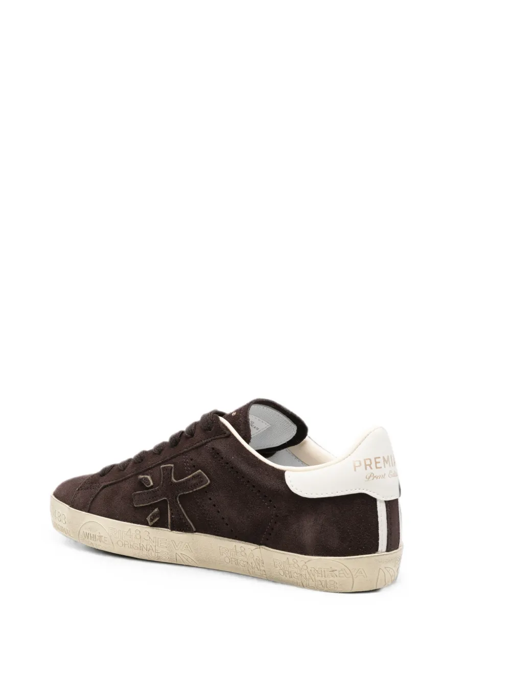 Premiata Steven-D suede sneakers Bruin