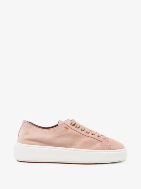 Santoni Clean Icon Toy suede sneakers