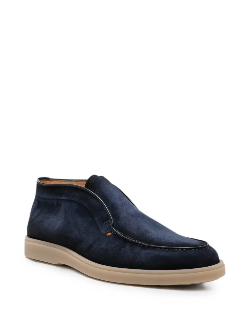 Santoni Detroit suede Desert boots Blauw