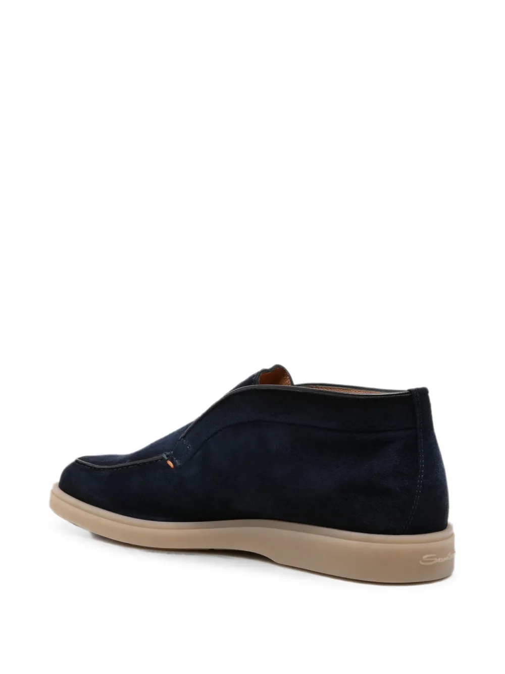 Santoni Detroit suede Desert boots Blauw