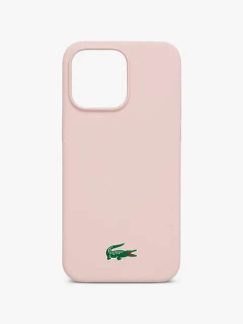 Lacoste logo-patch iPhone 15 case