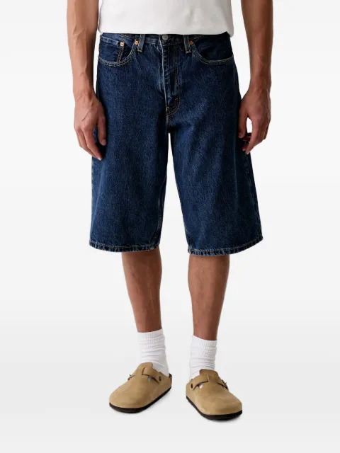 Levi's 470 logo-patch denim shorts