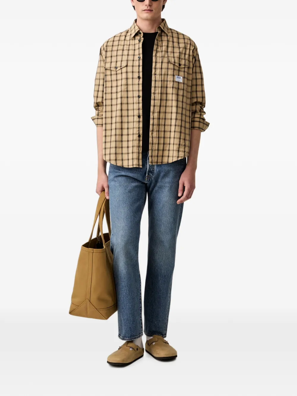 Levi's 501 straight-leg jeans Blauw