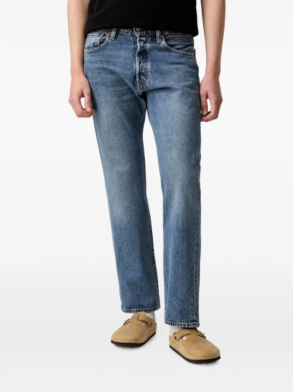 Levi's 501 스트레이트 진 | 블루 | Image 1