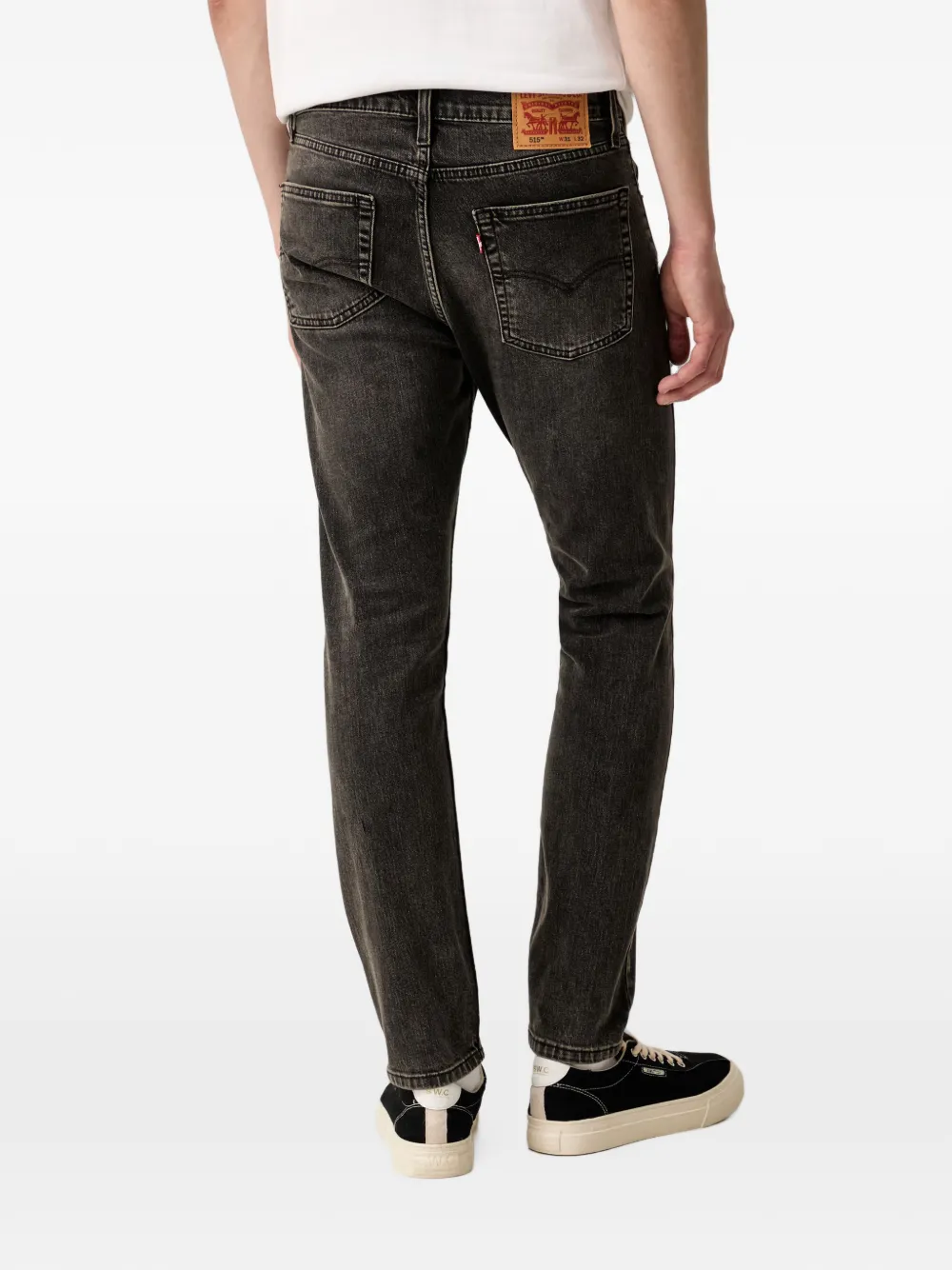 Levi's 515 logo-patch jeans Zwart
