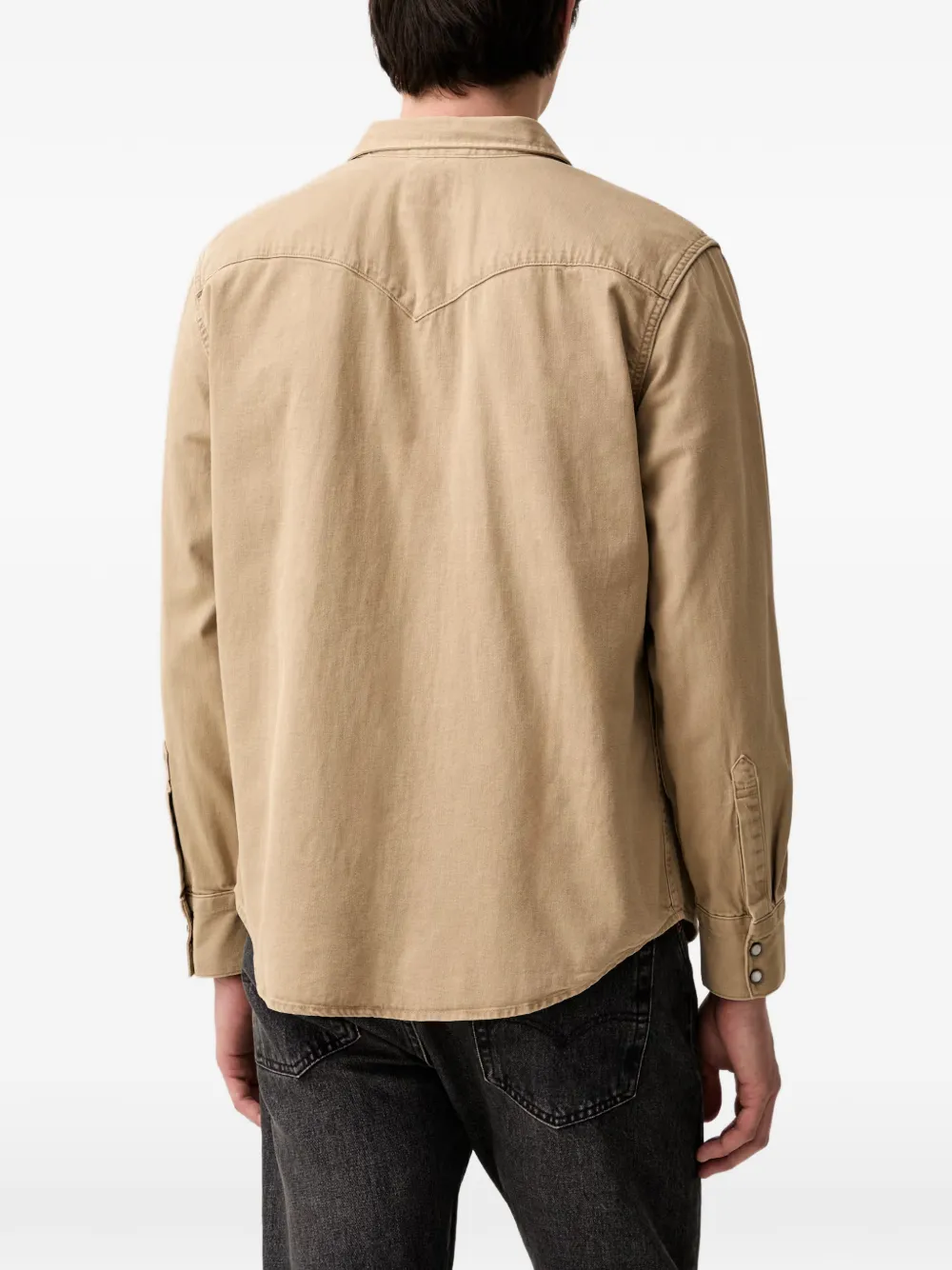 Levi's Barstow denim shirt Beige