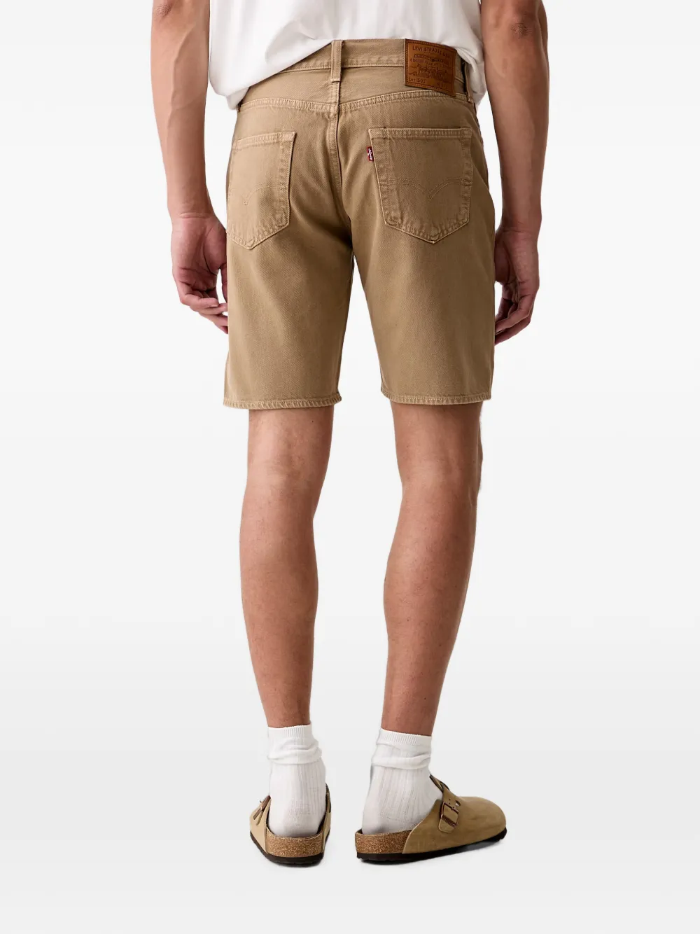 Levi's 501 Original denim shorts Beige