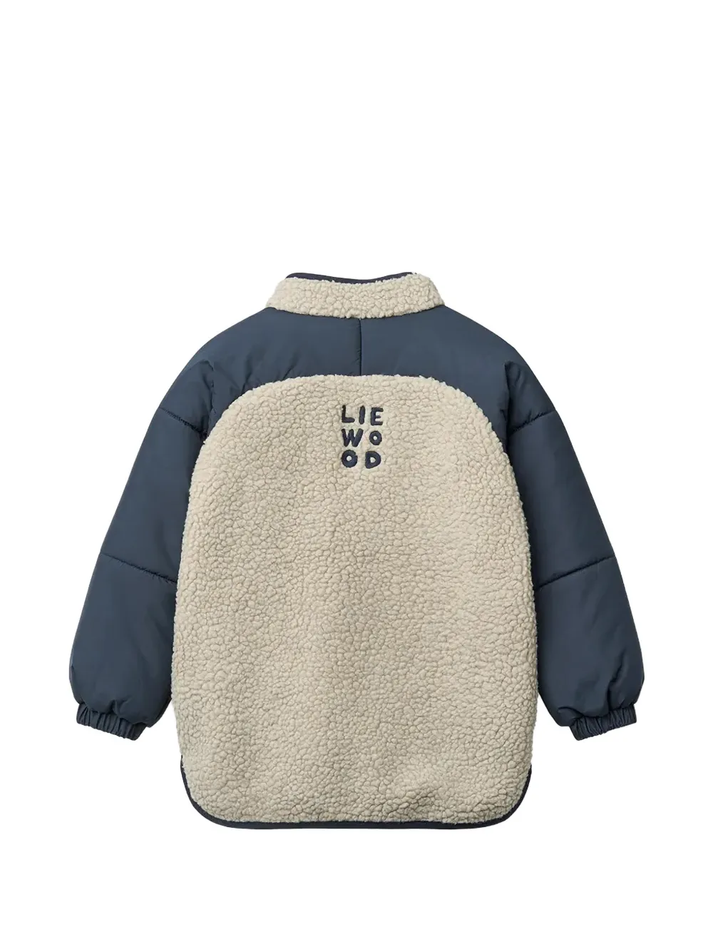 Liewood Runa gewatteerd jack met vlakken Beige