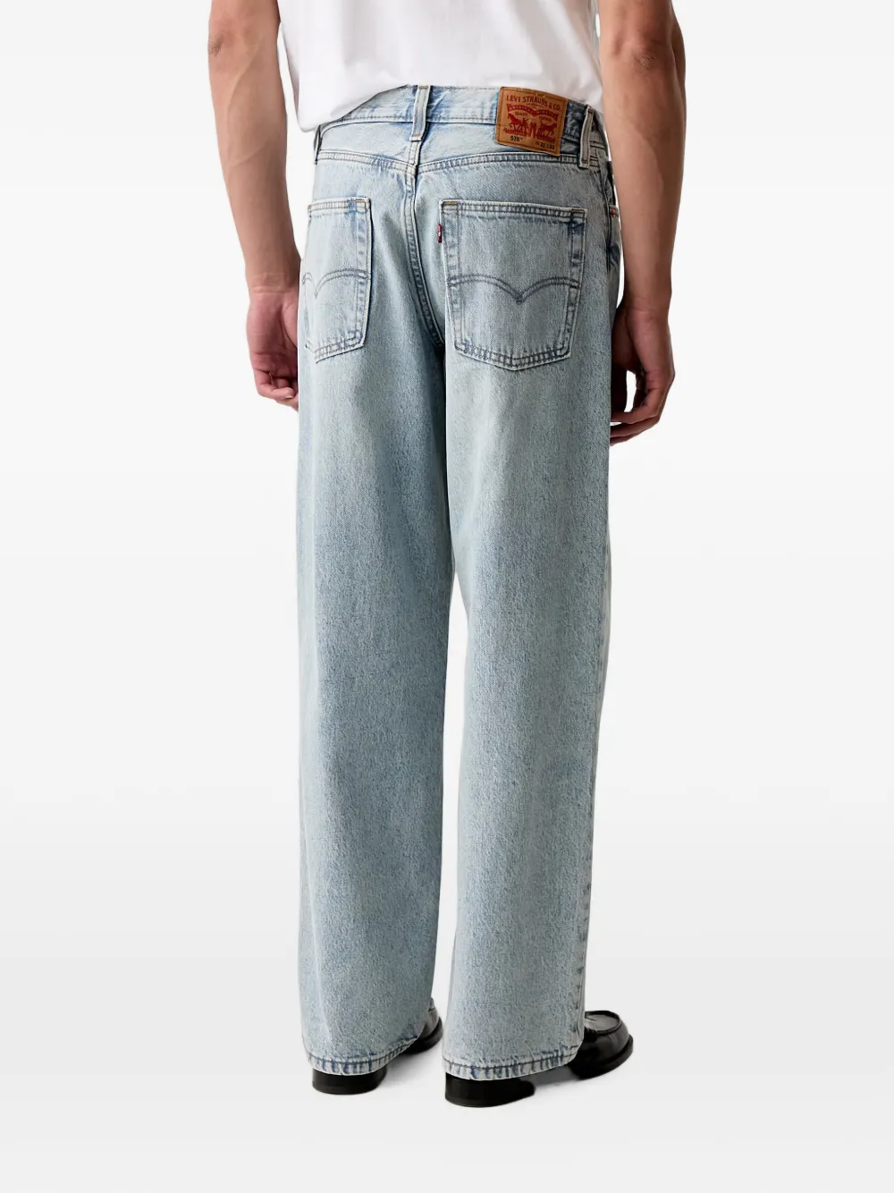 Levi's 578 wide-leg jeans Blauw