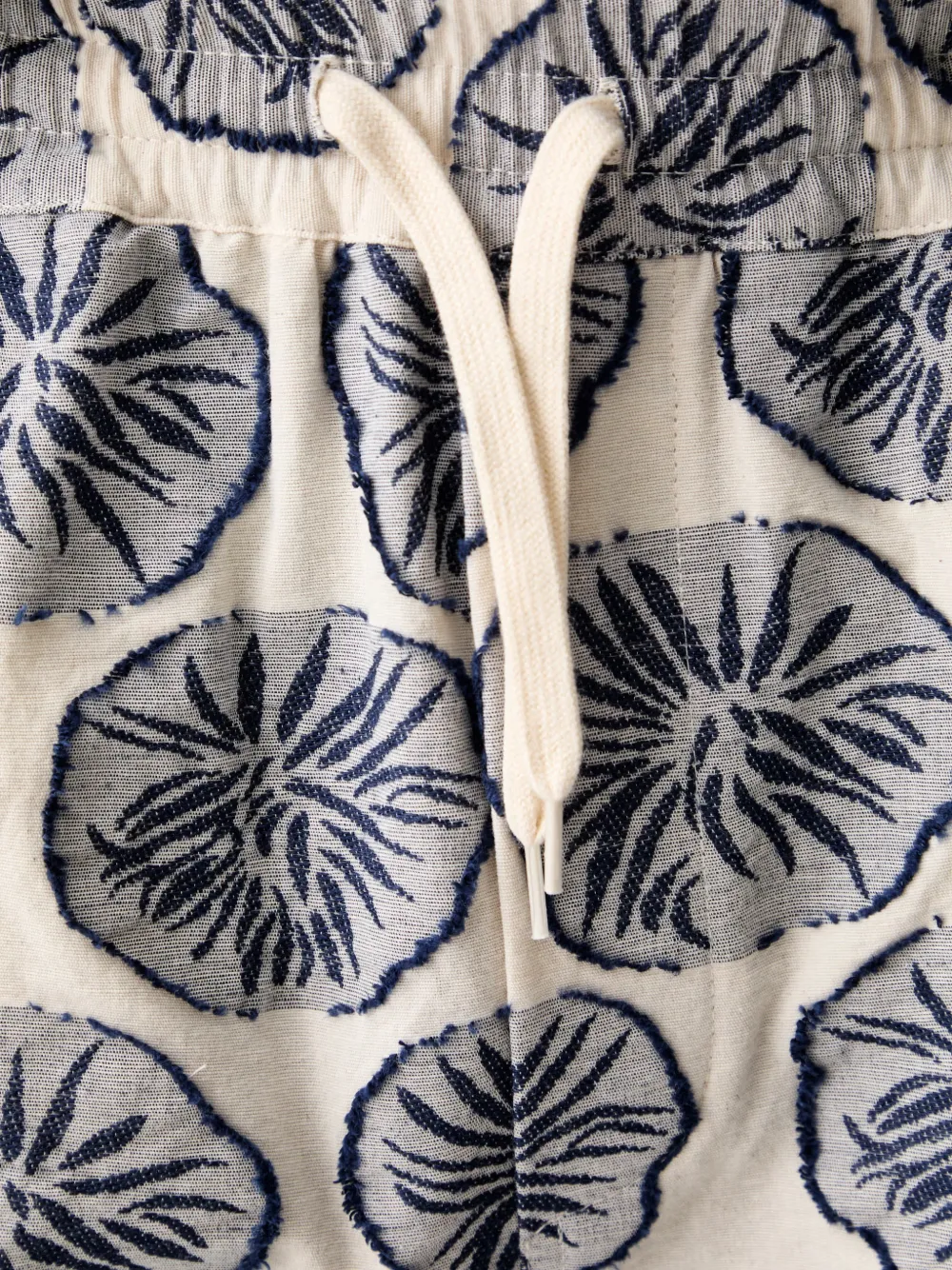 Les Deux Dahlia shorts met jacquard Beige