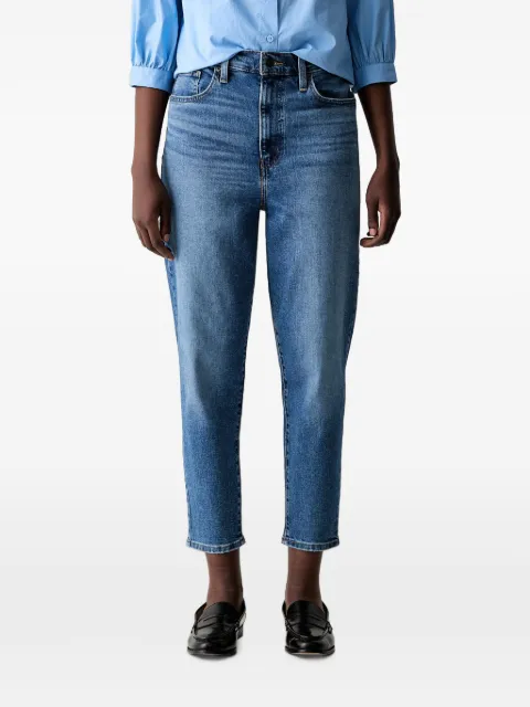 Levi's high-waisted cropped jeans
