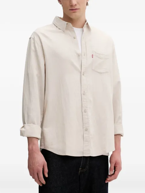 Levi's Sunset logo-tag pocket shirt