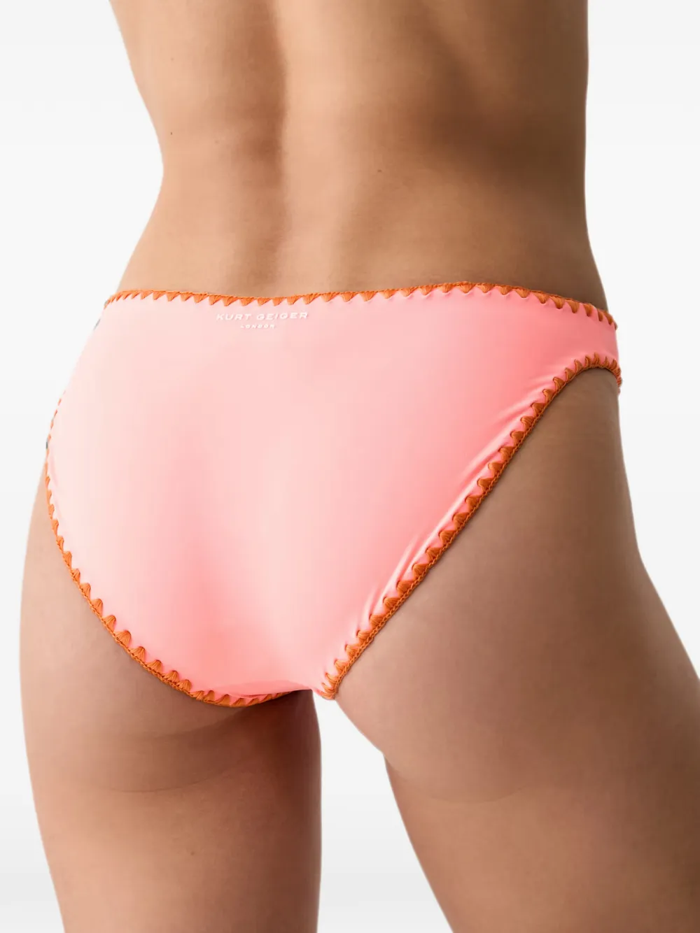 Kurt Geiger London Bikinislip met stiksels Roze