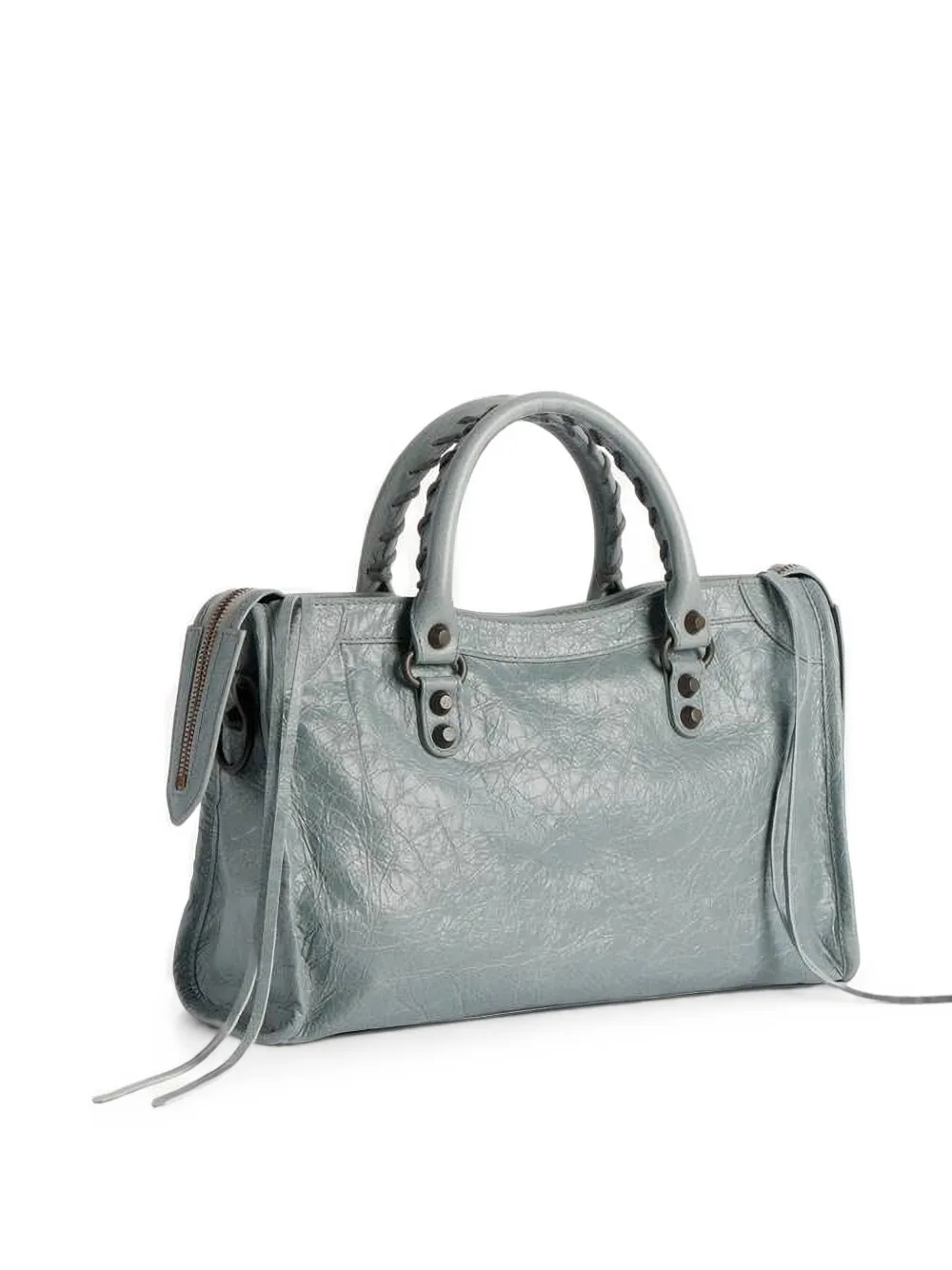 Balenciaga Le City leren shopper Blauw