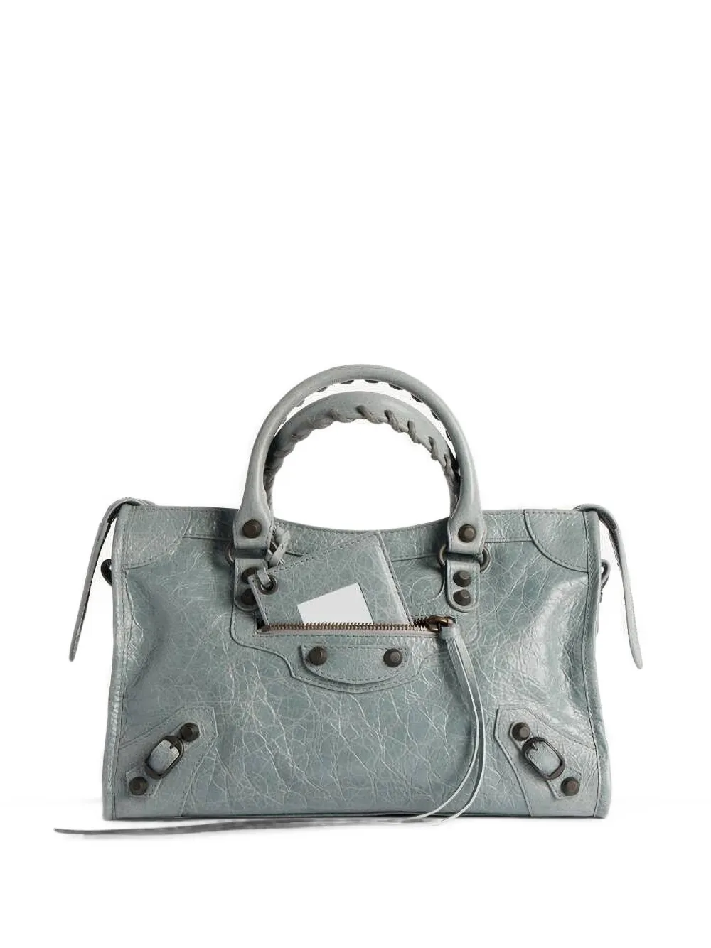Balenciaga Le City leren shopper Blauw