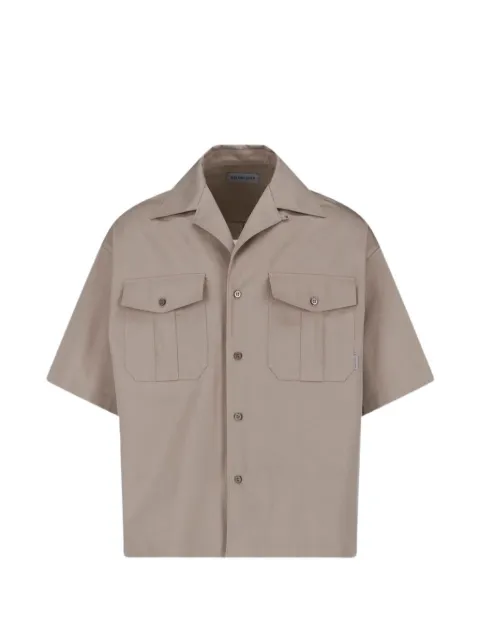 Balenciaga short-sleeve bowling shirt