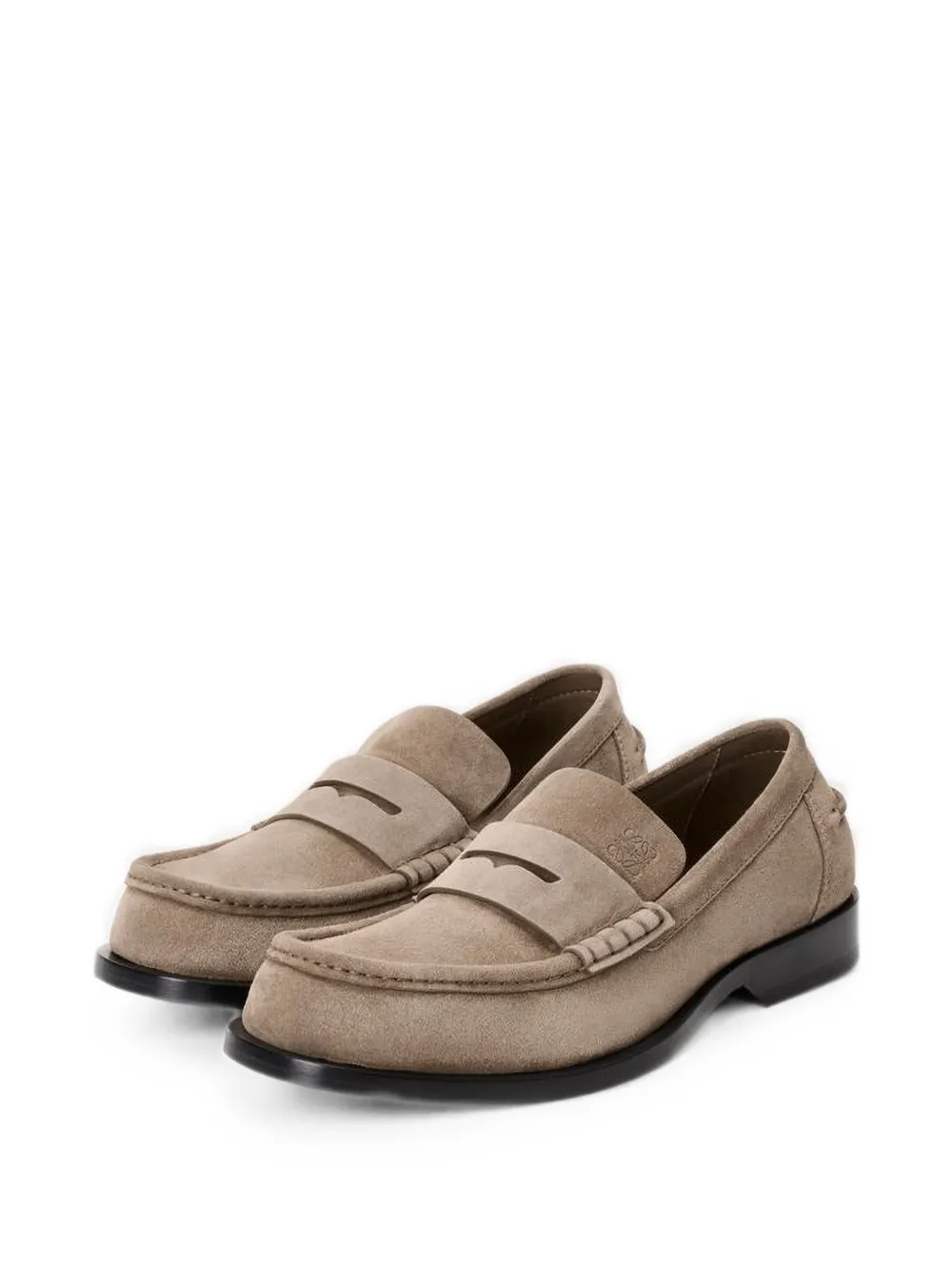 LOEWE Bobine penny-slot loafers Bruin