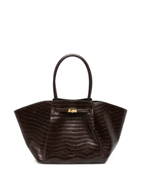 DeMellier New York croc-effect leather tote bag