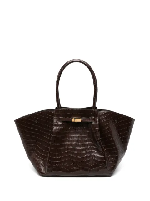 DeMellier bolso shopper New York de cuero con efecto de piel de cocodrilo