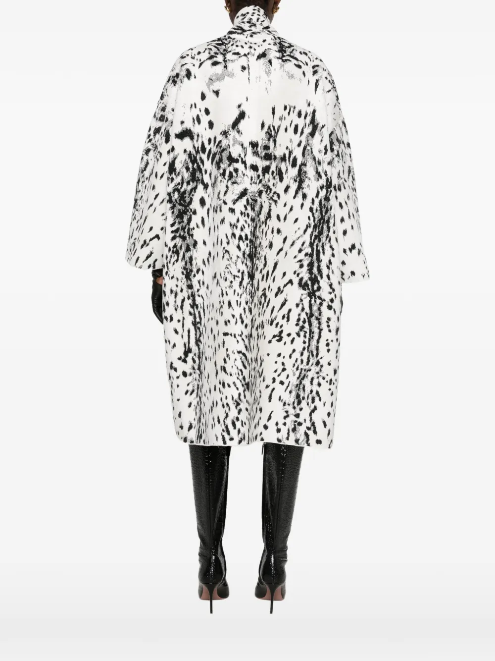 TOM FORD Lynx oversized jas Wit