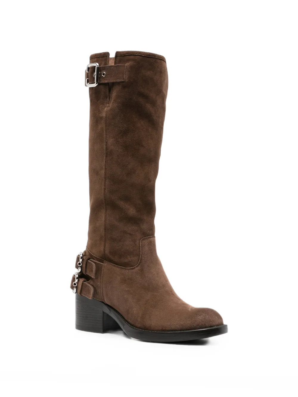 Chloé Dakota buckle-detail boots Bruin