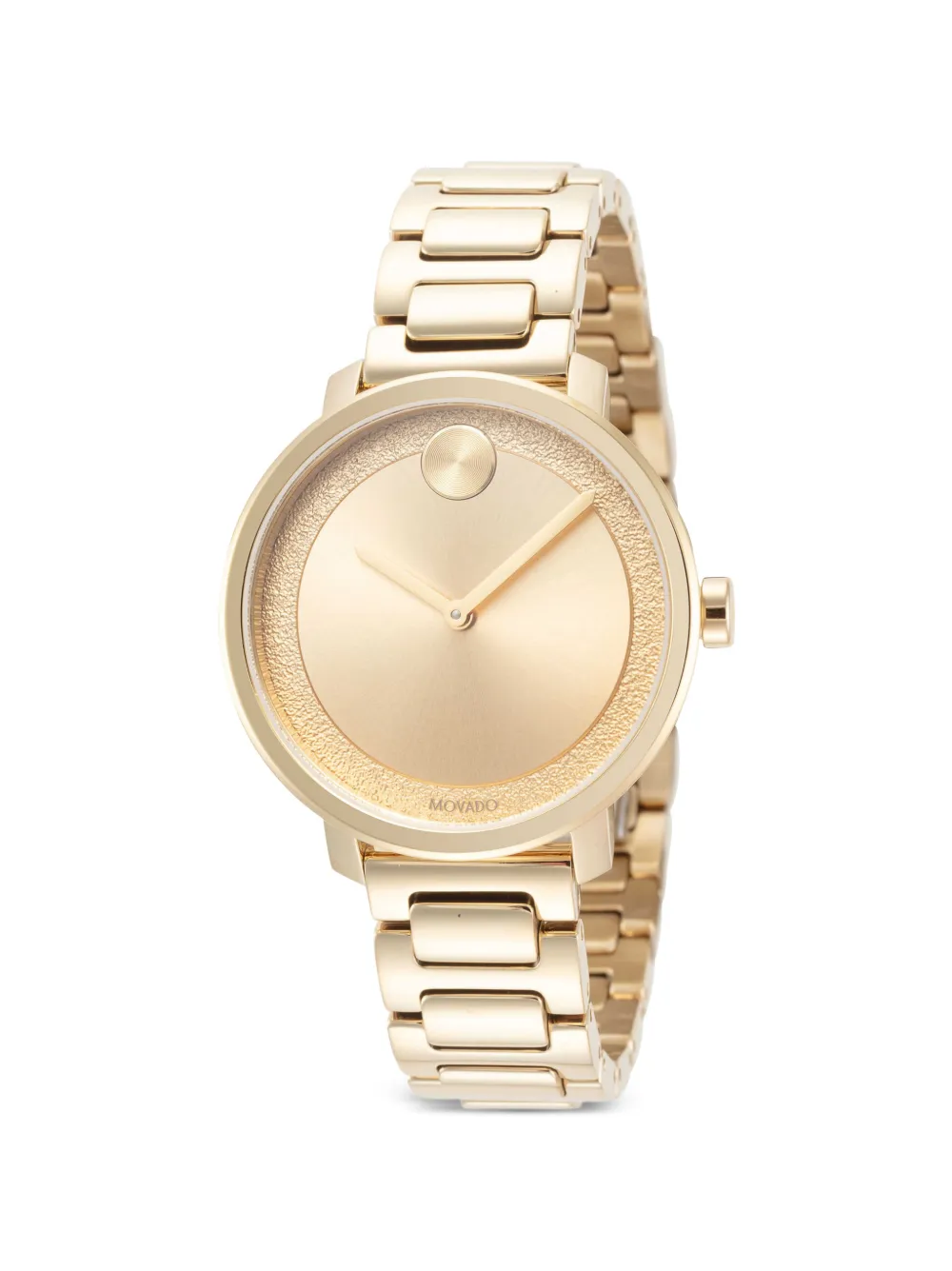 Movado Bold round-face 34mm watch - Oro