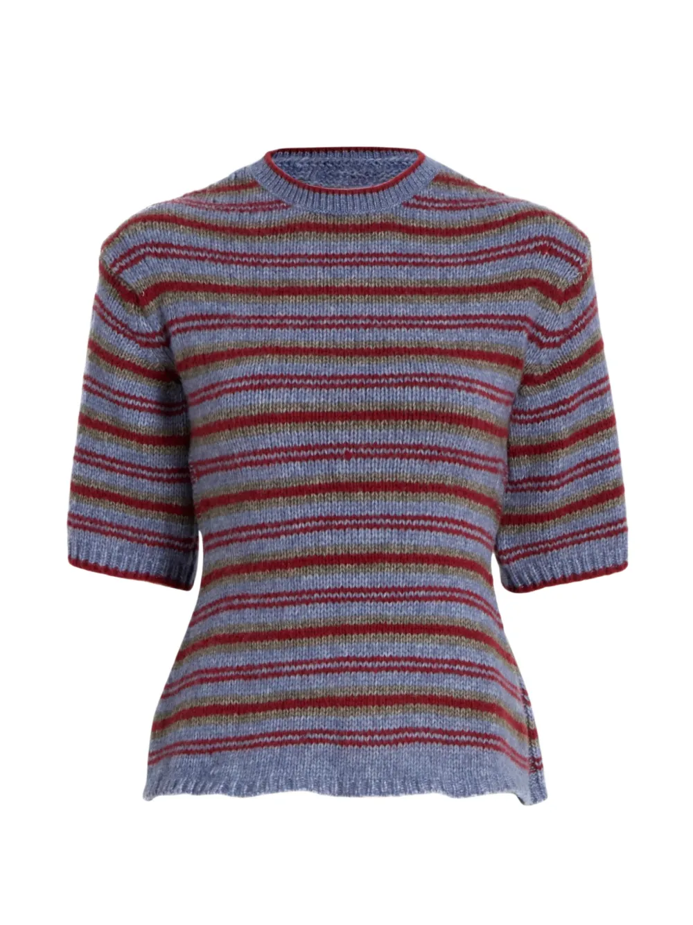 Proenza Schouler Gestreifter Dana Pullover - Blau