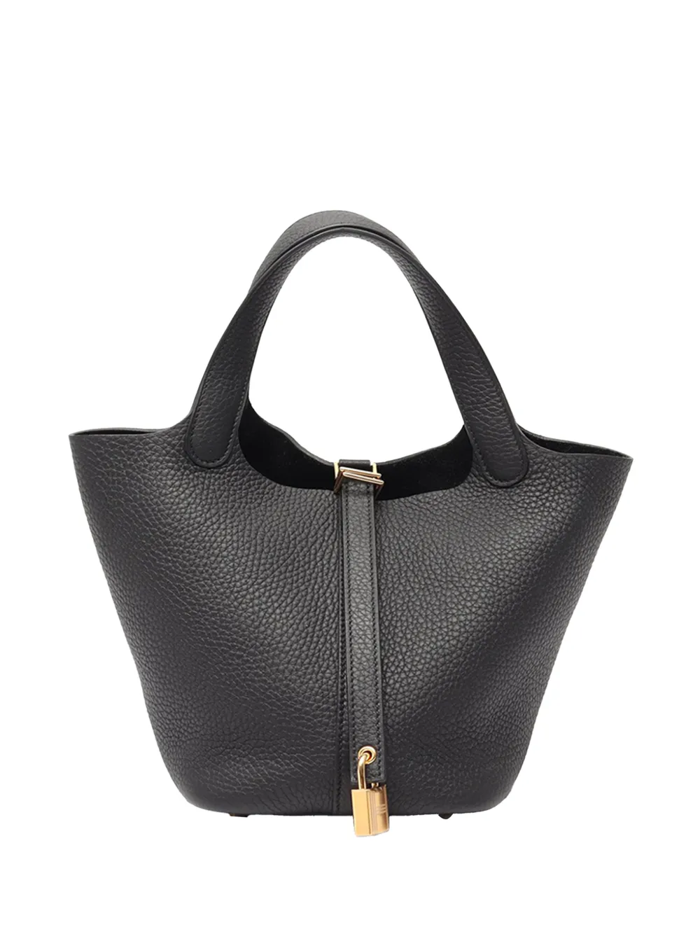 Hermès Pre-Owned 2025 Clemence Picotin Lock 18 handbag - Black