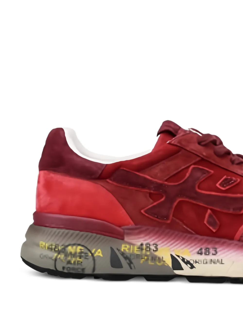 Premiata Mick suede sneakers Rood
