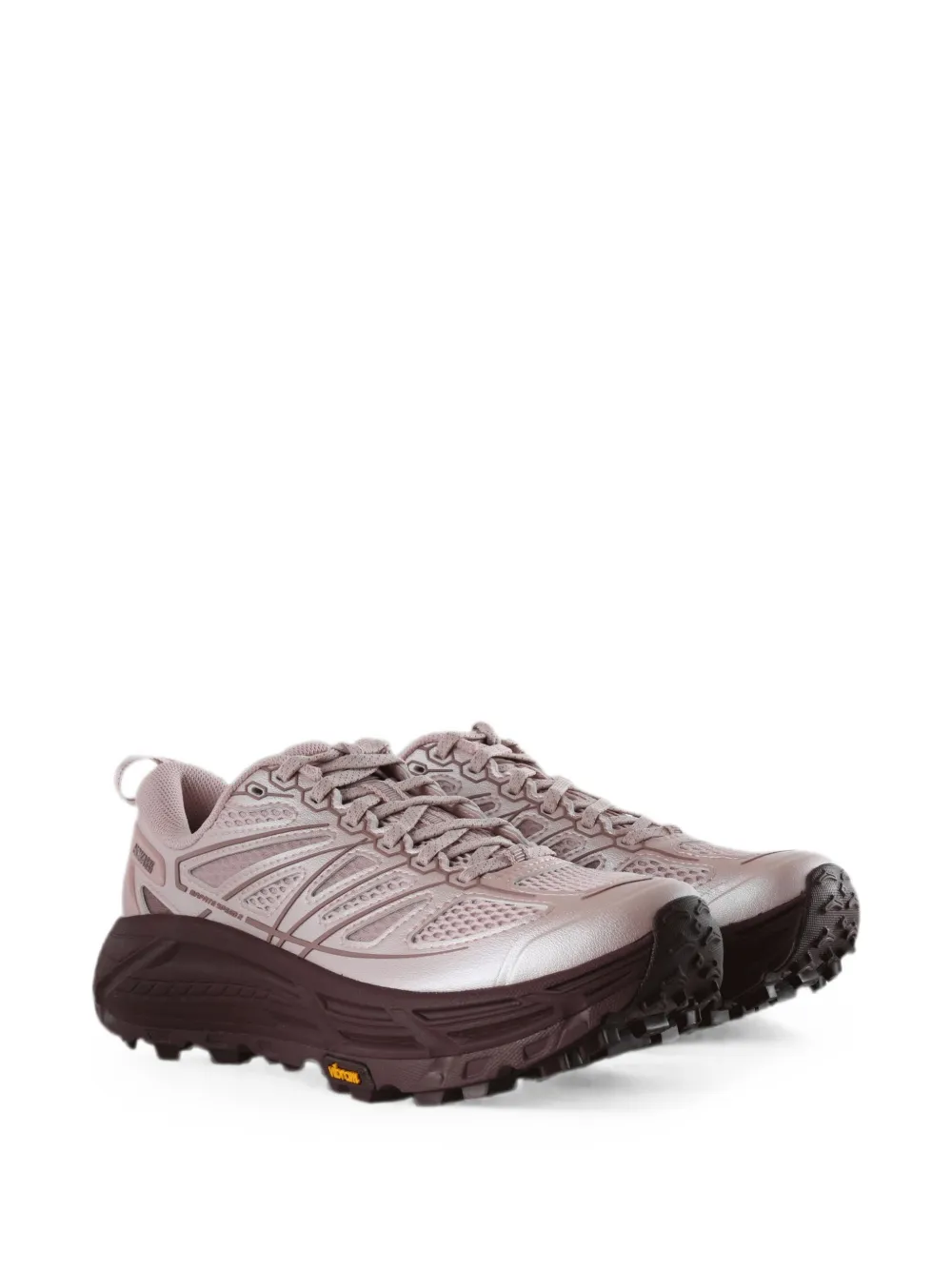 HOKA Stealth Tech Mafate Speed 2 mesh sneakers Roze