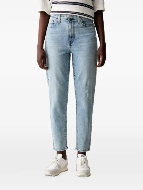 Levi's jeans con efecto envejecido con tiro alto