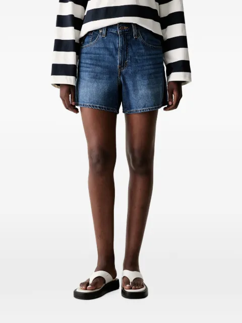 Levi's Cinch logo-patch denim shorts