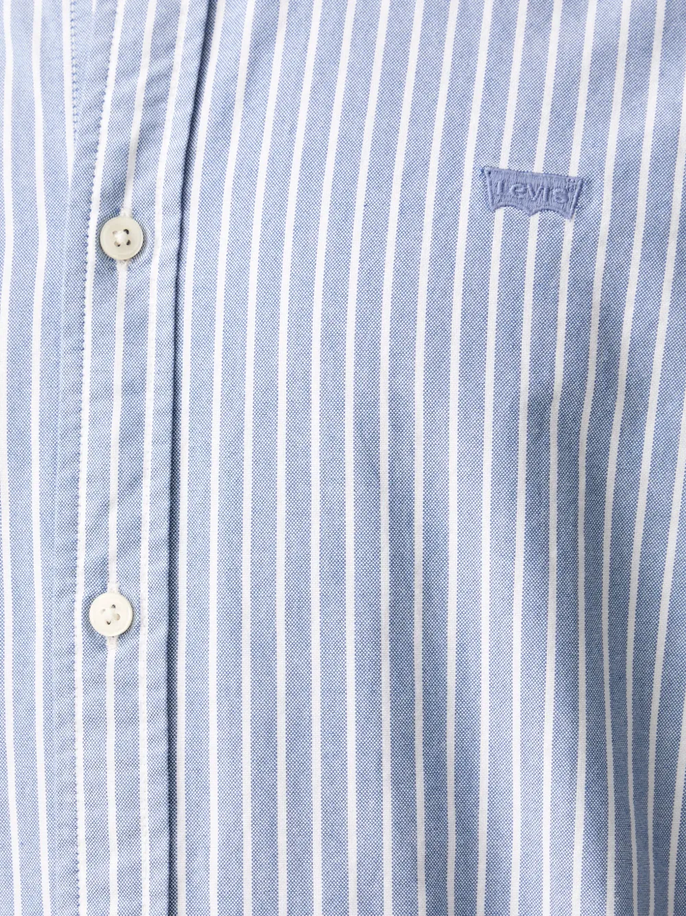 Levi's Battery Housemark standard-fit striped shirt Blauw