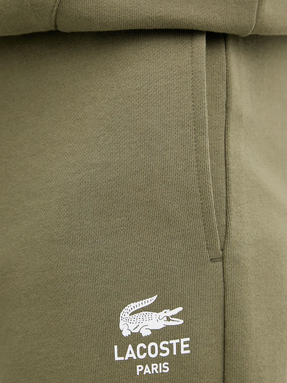 Lacoste Trainingsbroek met logoprint Groen